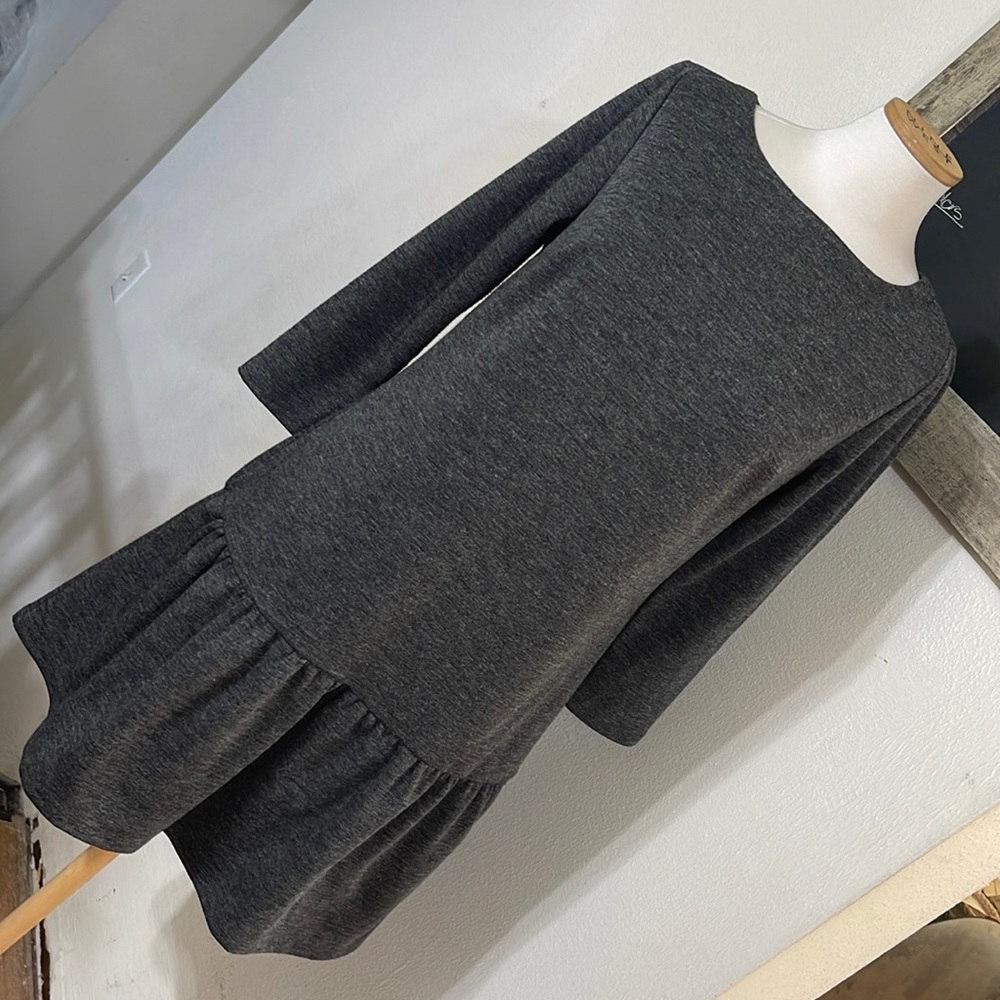 Ann Taylor Loft Gray Dress - Sz S